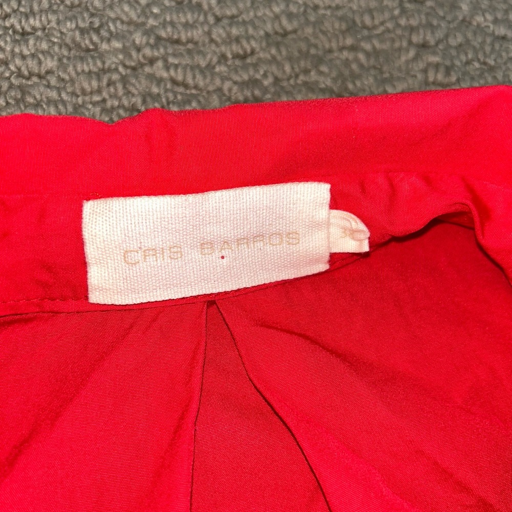 Cris Barros Strawberry Shirt Midi Dress
Red
Short Sleeve
Size 38 Medium
Brazil - Picture 5 of 13